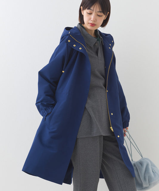 【OMNES】撥水加工マウンテンパーカーロングコート【253W427OMN080】