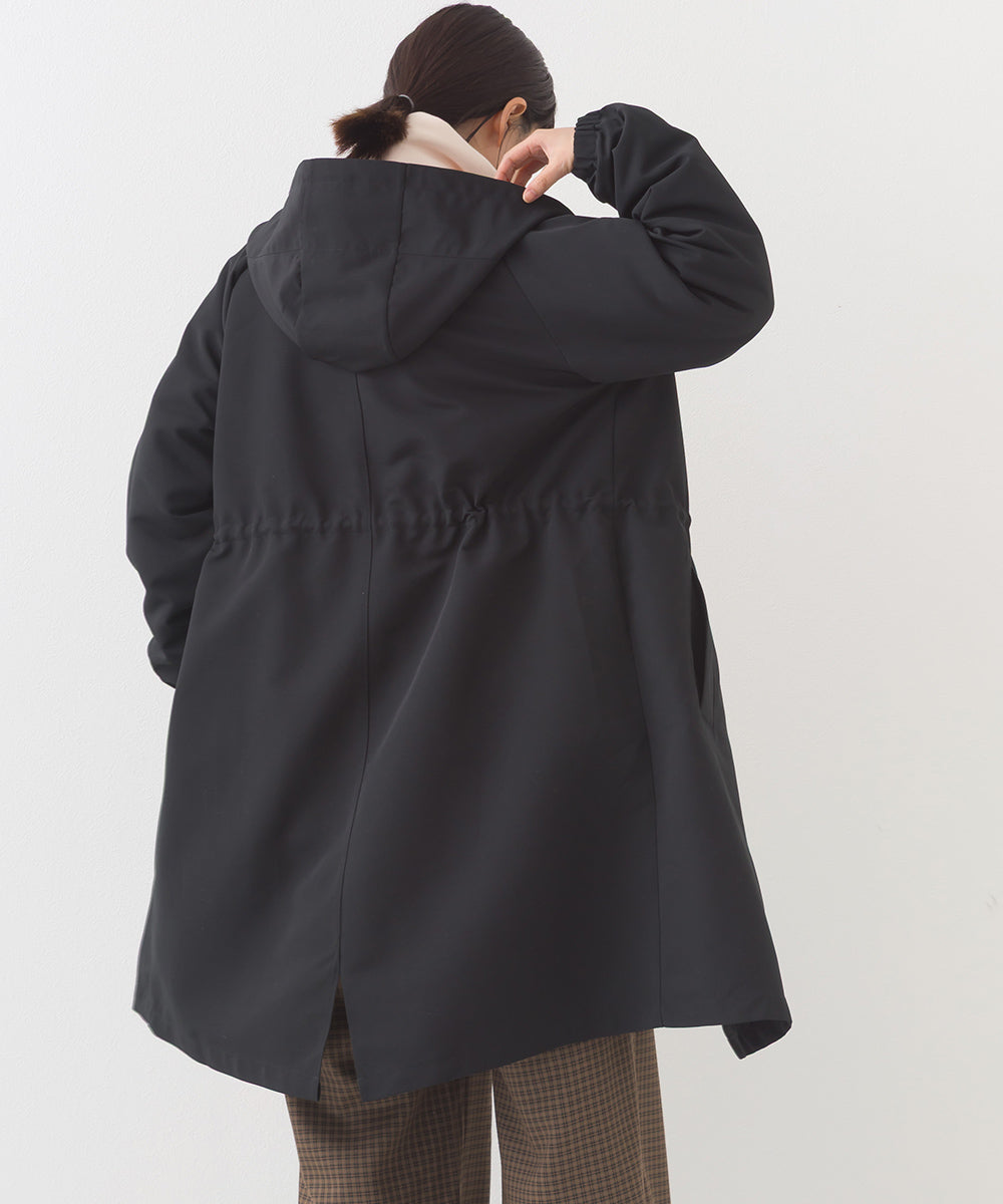 【OMNES】撥水加工マウンテンパーカーロングコート【253W427OMN080】