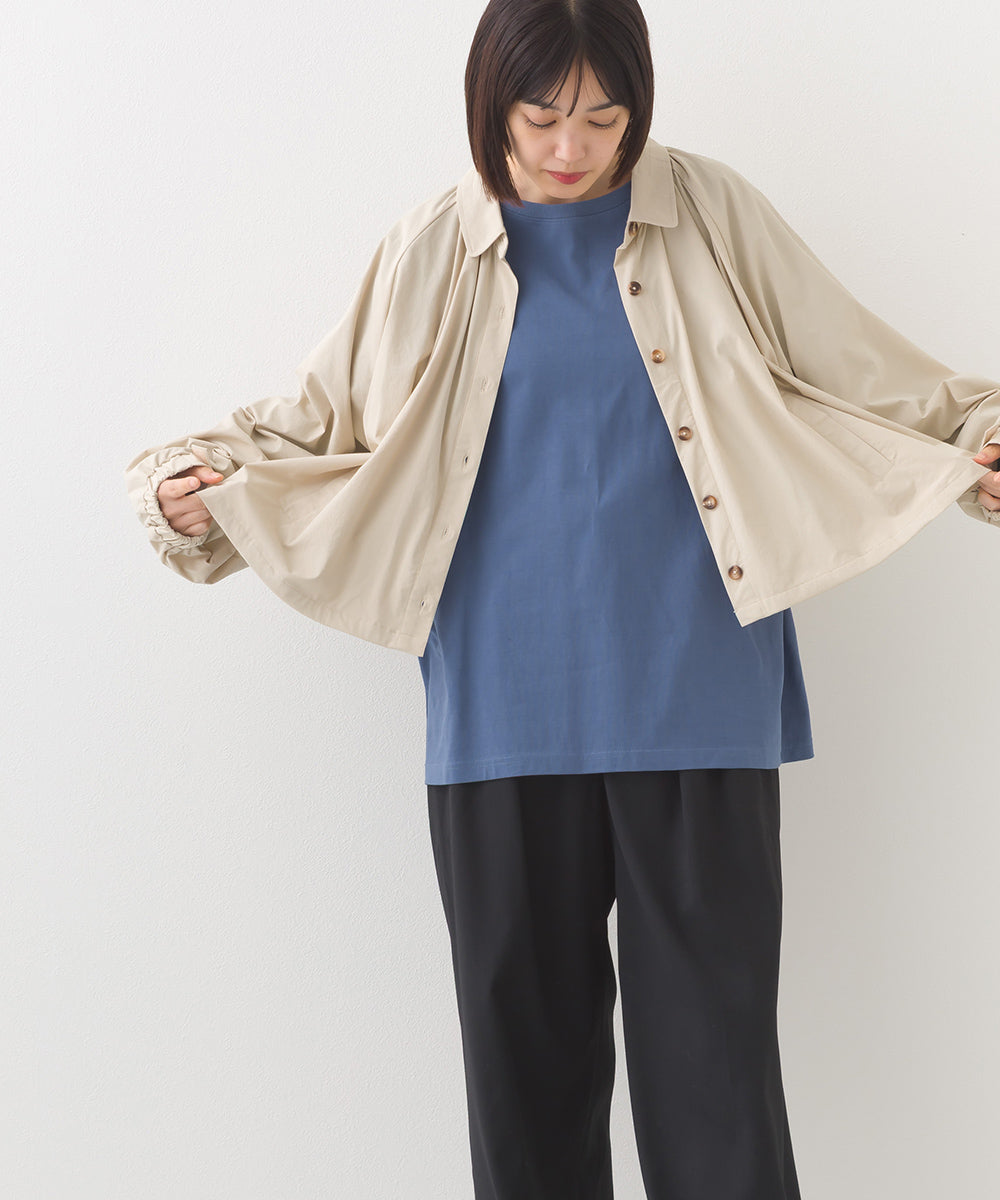 【OMNES】ベーシックプルオーバー ロングスリーブTシャツ【253W430OMN099】