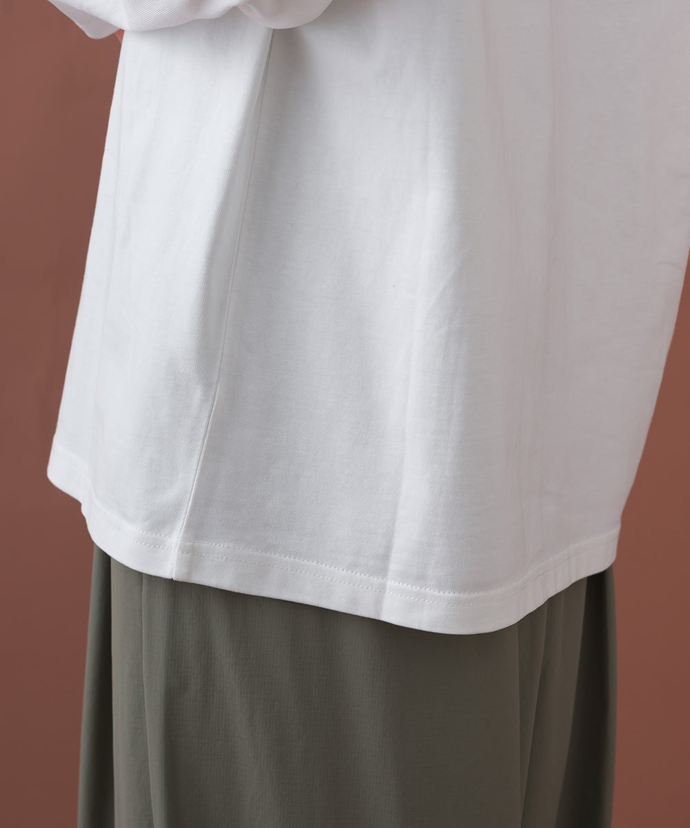 【OMNES】ベーシックプルオーバー ロングスリーブTシャツ【253W430OMN099】