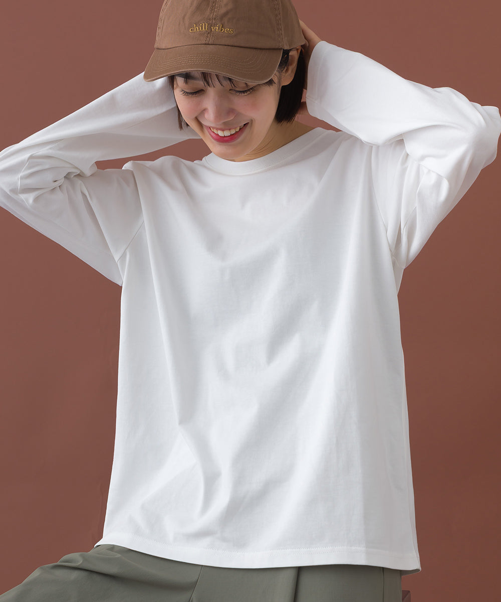 【OMNES】ベーシックプルオーバー ロングスリーブTシャツ【253W430OMN099】
