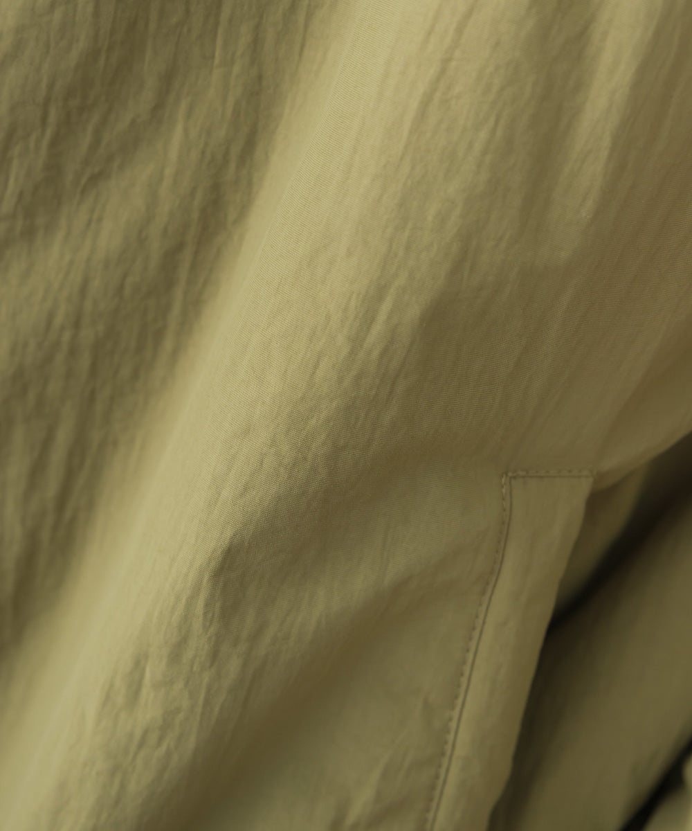 【OMNES】中綿ダウンステッチレスサイドZIPハーフコート【254W427OMN082】