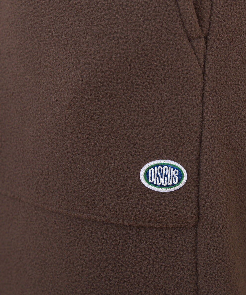 【DISCUS×OMNES】フリースバックスリットロングスカート【254W433OMN093】