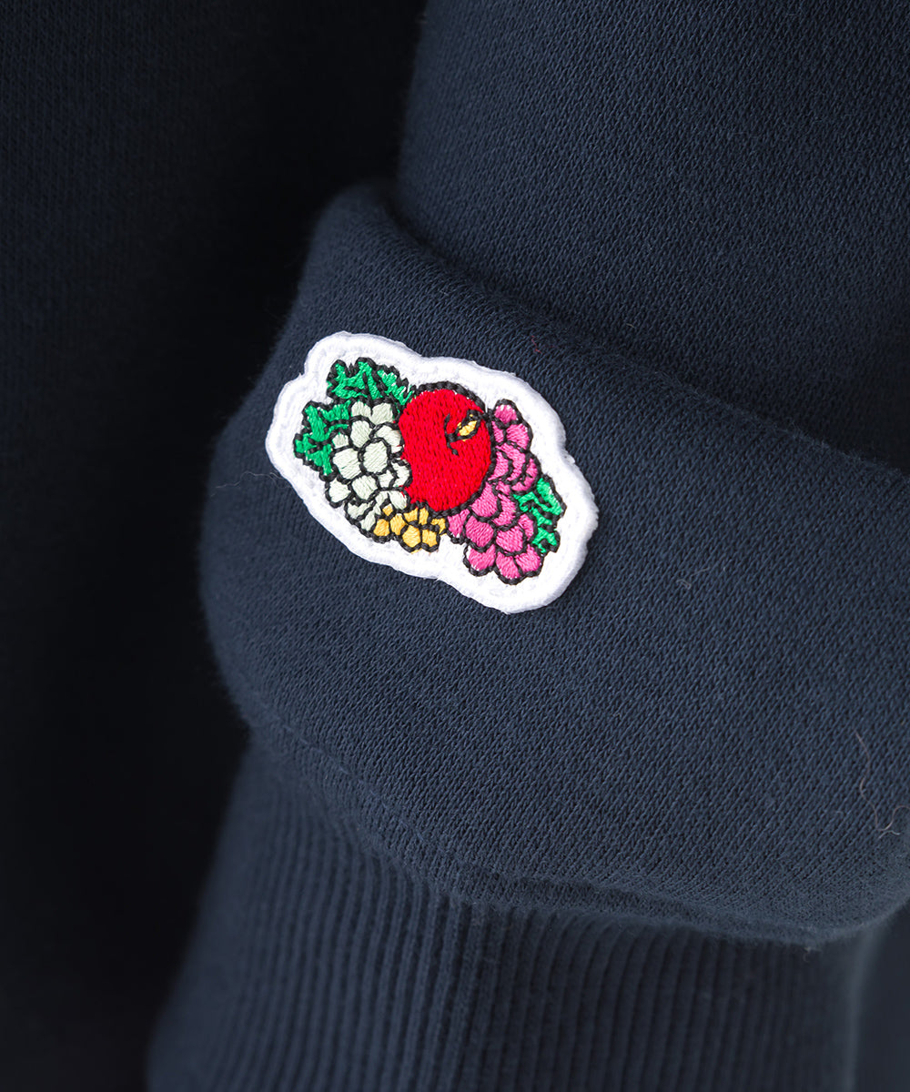 【OMNES×FRUIT OF THE LOOM】裏起毛スウェットフルジップパーカー【254W430OMN095】