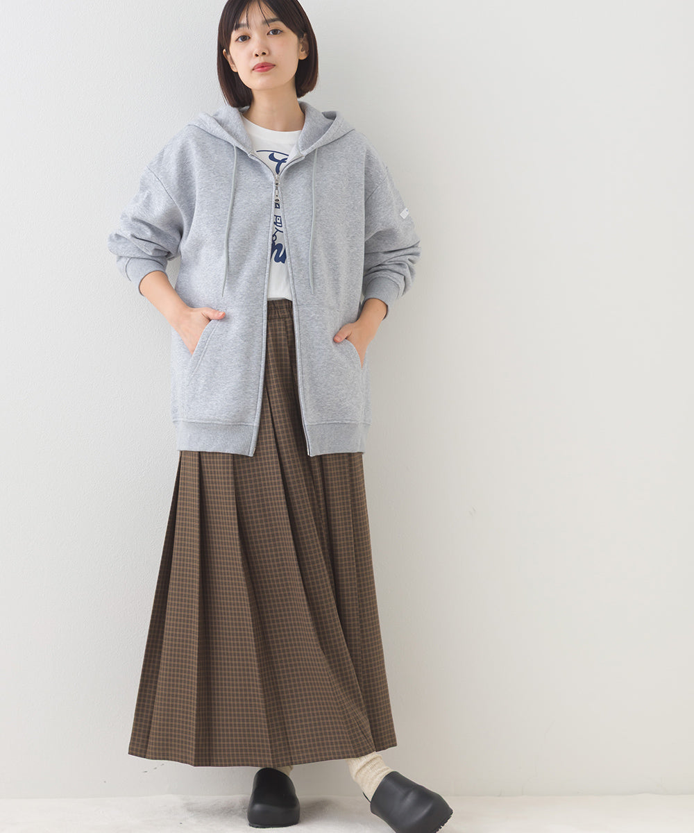 【OMNES×FRUIT OF THE LOOM】裏起毛スウェットフルジップパーカー【254W430OMN095】