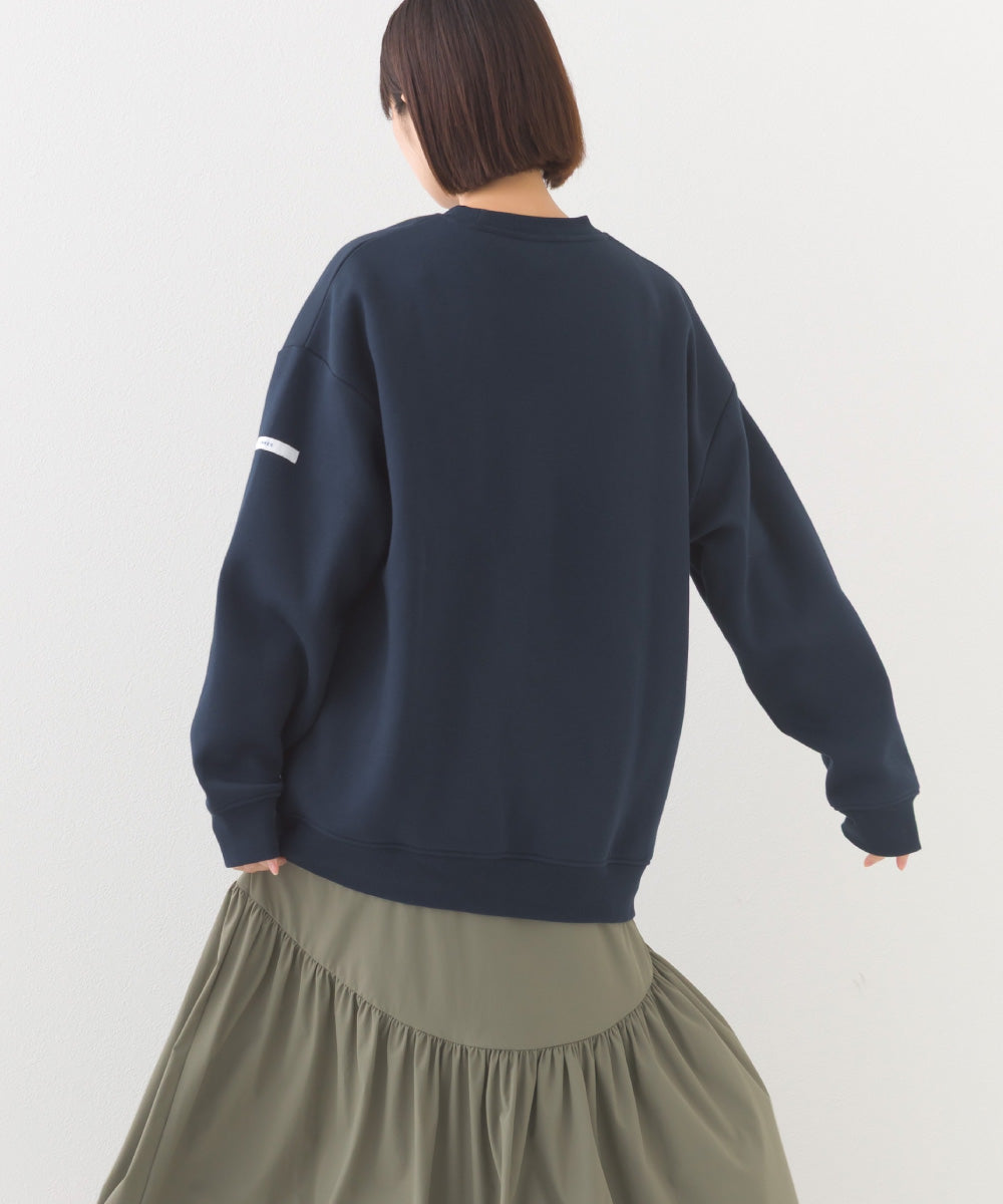 【OMNES×FRUIT OF THE LOOM】裏起毛クルーネックスウェット【254W430OMN096】