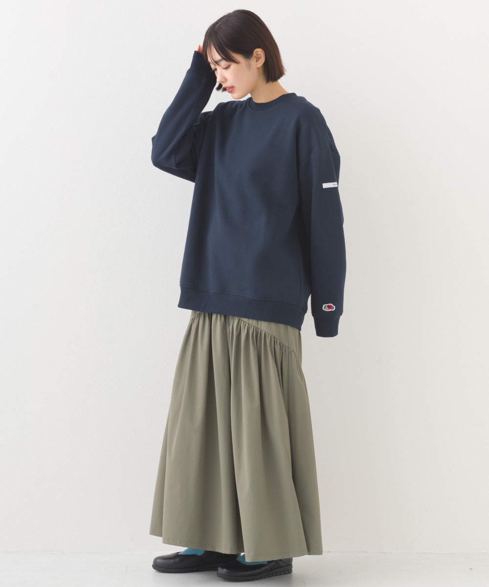 【OMNES×FRUIT OF THE LOOM】裏起毛クルーネックスウェット【254W430OMN096】