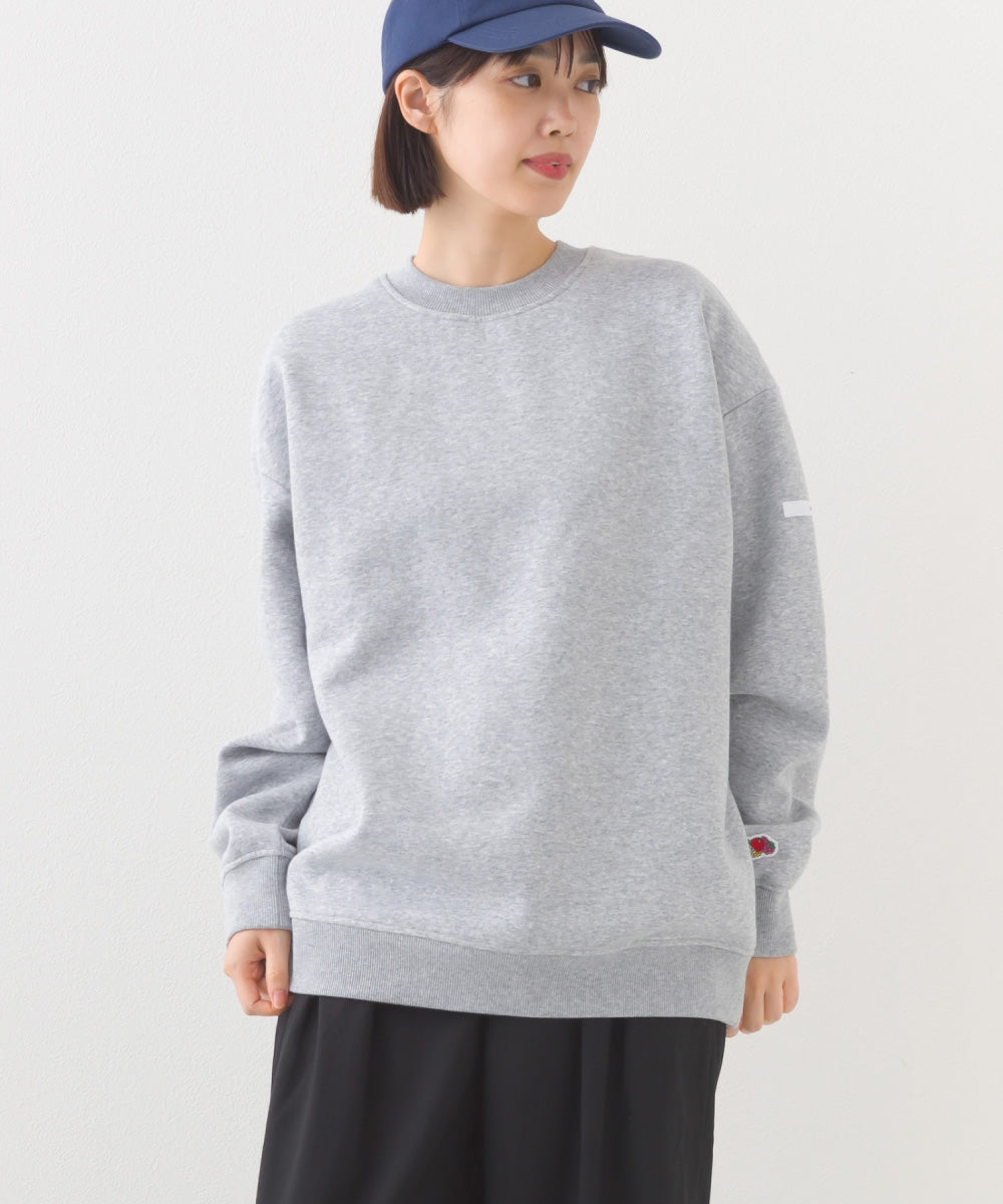 【OMNES×FRUIT OF THE LOOM】裏起毛クルーネックスウェット【254W430OMN096】