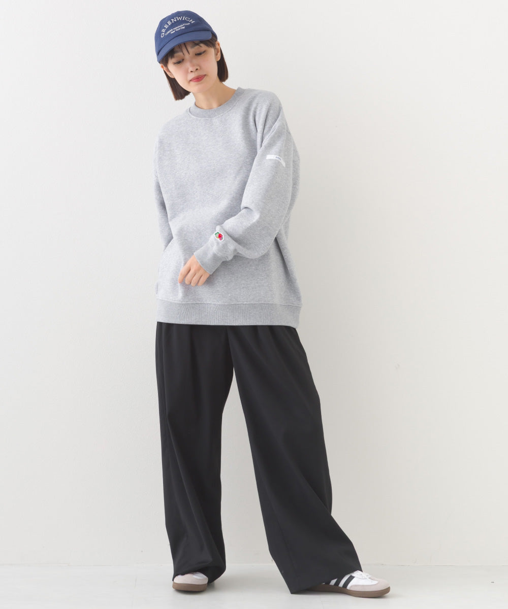 【OMNES×FRUIT OF THE LOOM】裏起毛クルーネックスウェット【254W430OMN096】