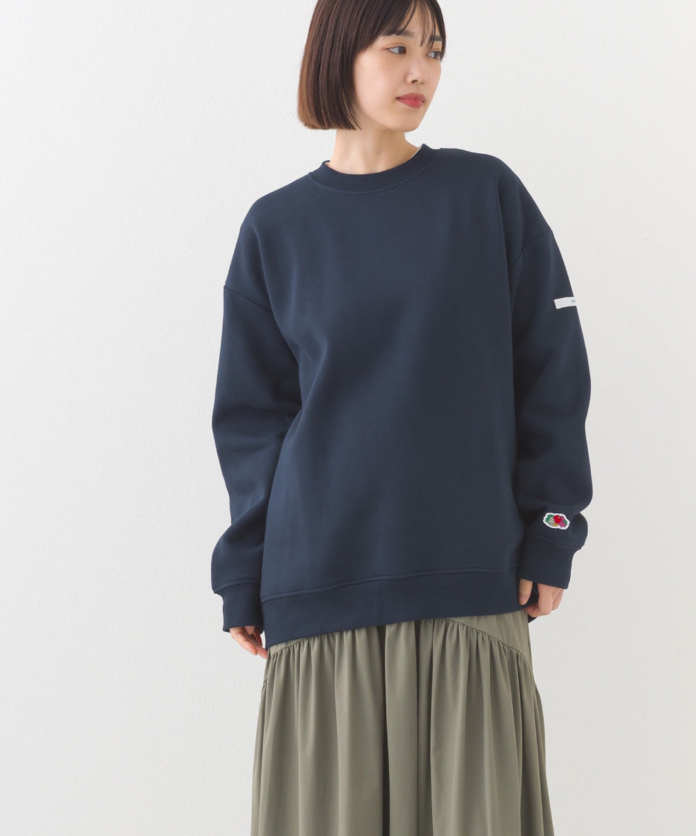 【OMNES×FRUIT OF THE LOOM】裏起毛クルーネックスウェット【254W430OMN096】