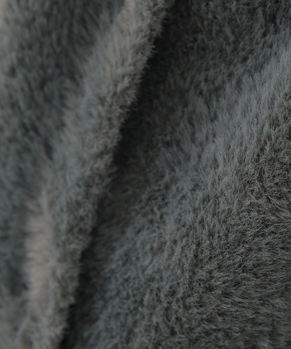 【OMNES Supremo】フェザーヤーンダブルフェイスニットベスト【3324-6144】