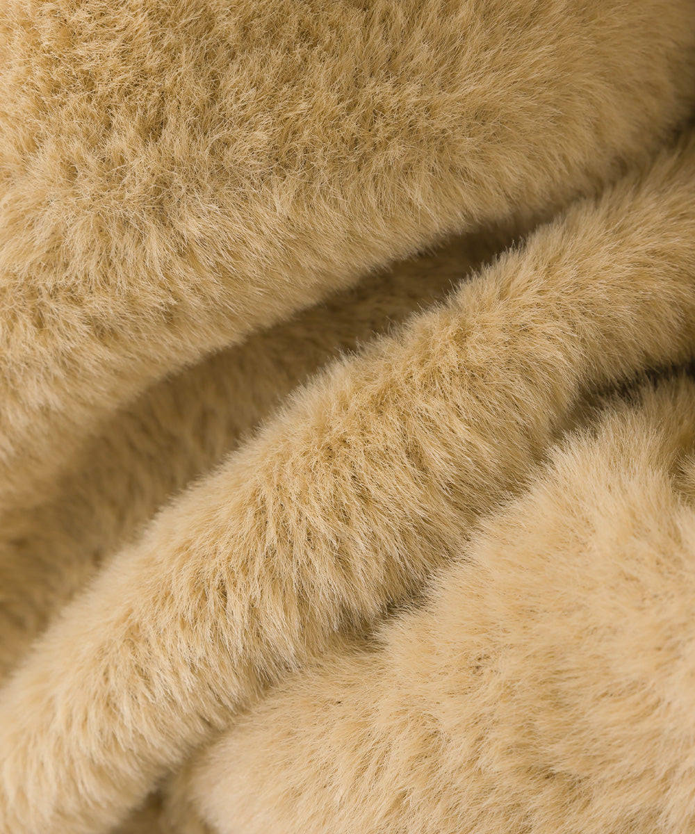 【OMNES Supremo】フェザーヤーンダブルフェイスニットカーディガン【3324-6145】