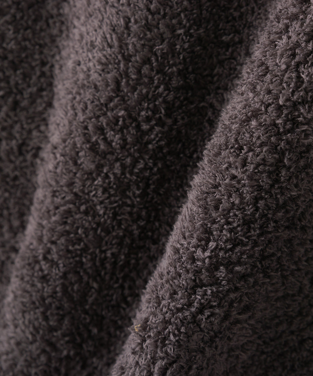 【OMNES PURPLE LABEL】メンズ あったかふわシャギープルオーバー【6123-5458】