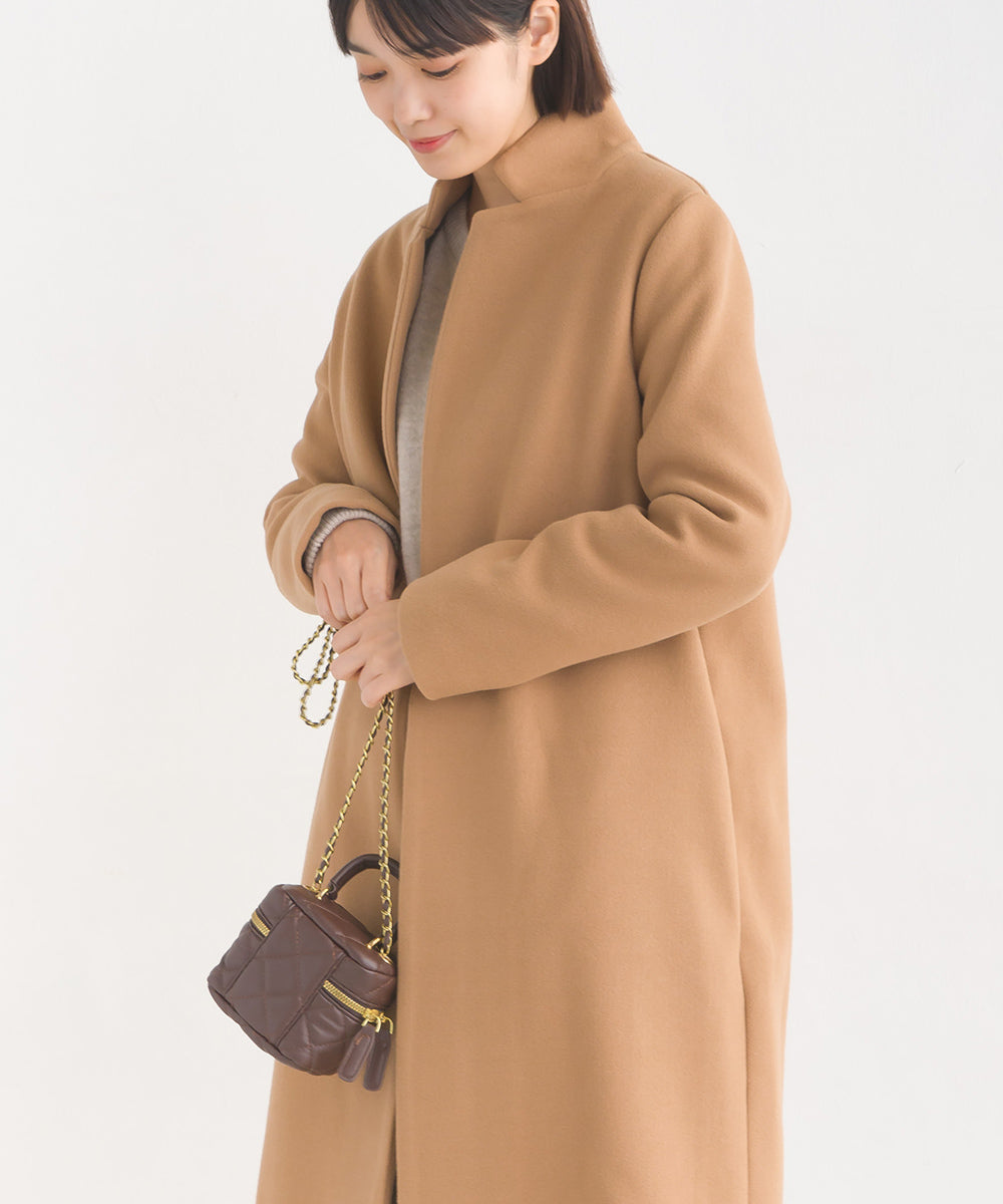【OMNES】ストレッチメルトンチェスターコート【7120-7035】