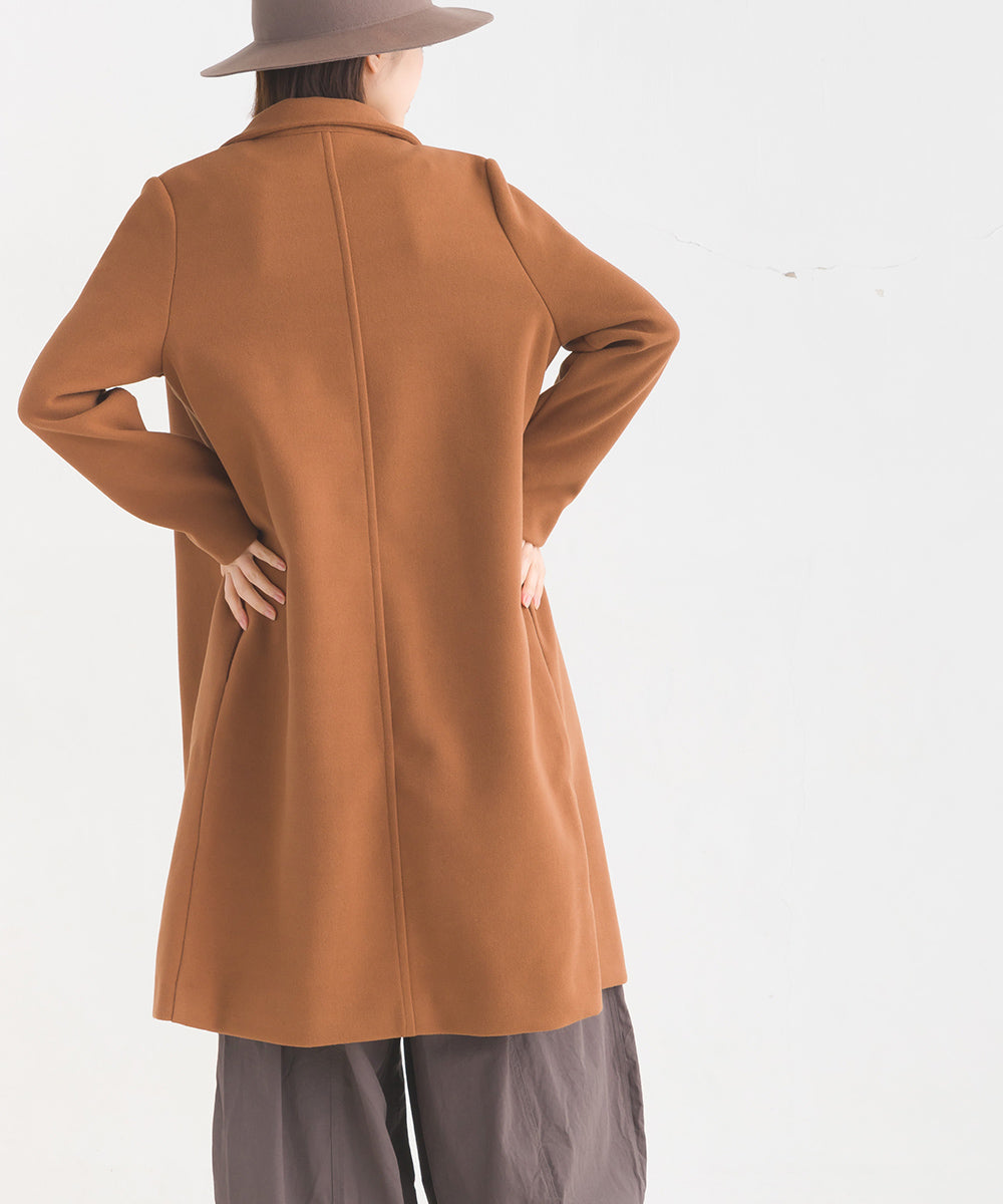 【OMNES】ストレッチメルトンチェスターコート【7120-7035】