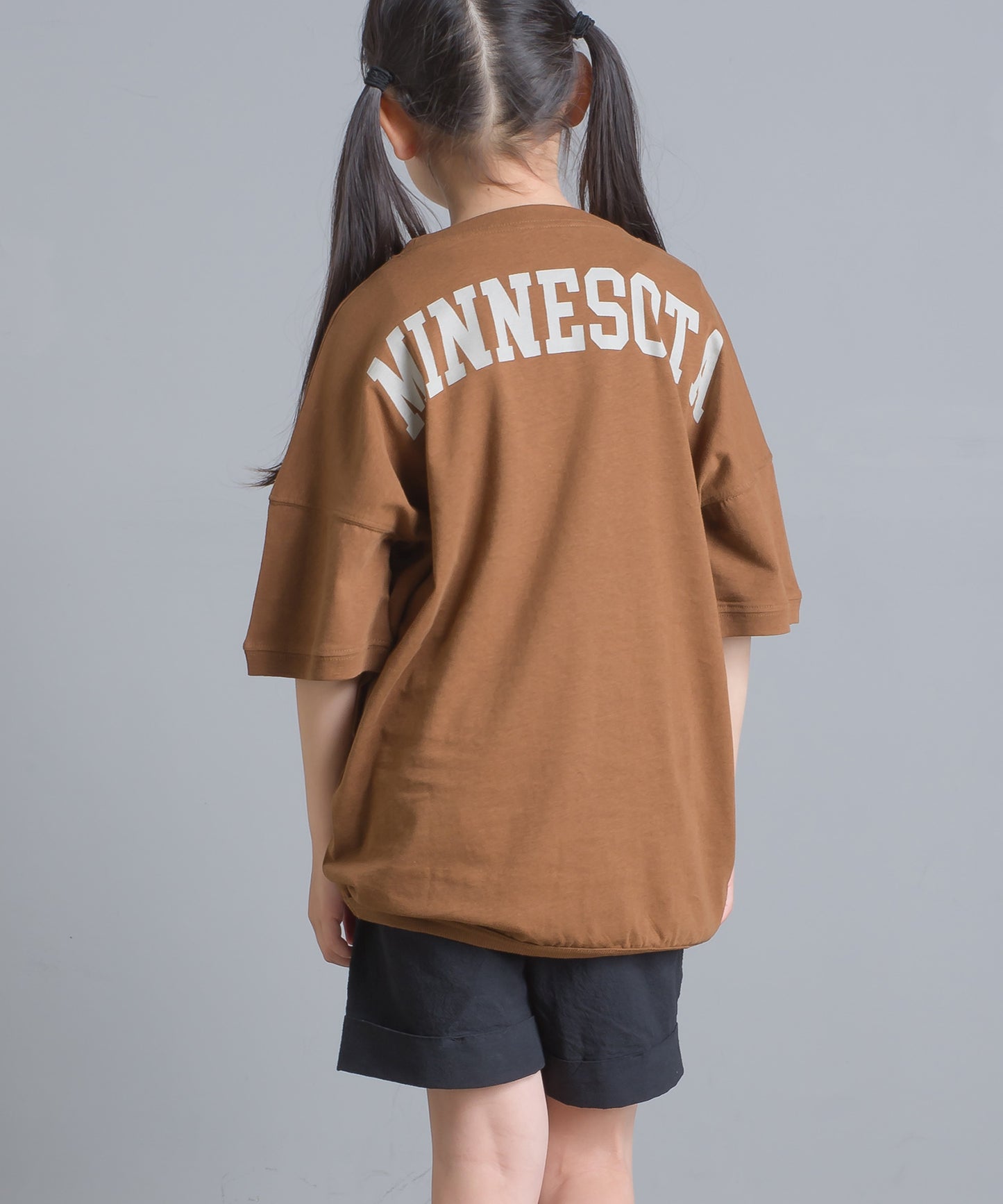 【OMNES Another Edition】キッズ 製品染め コットンイージーパンツ【7121-2045】