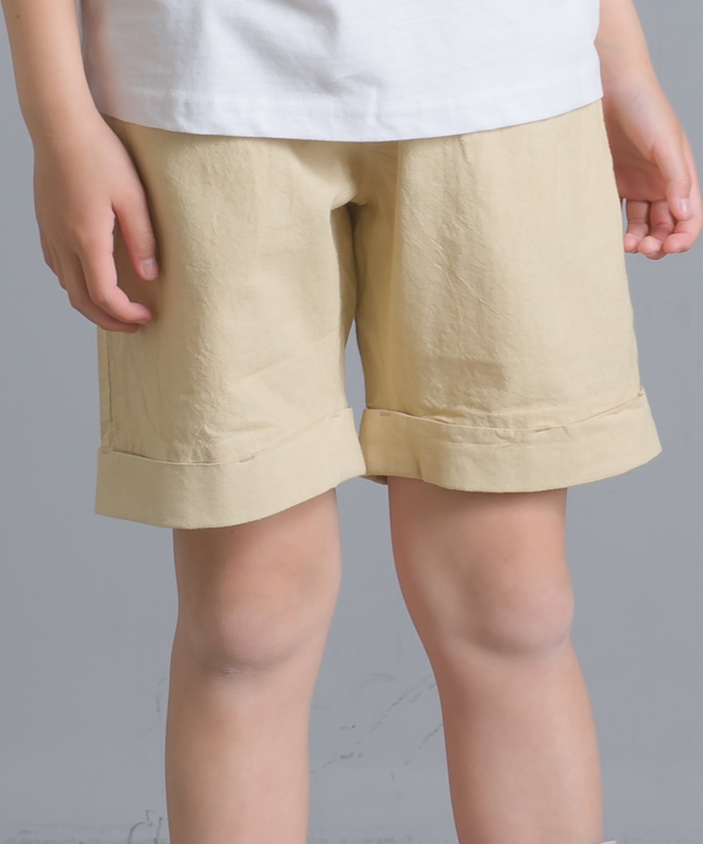 【OMNES Another Edition】キッズ 製品染め コットンイージーパンツ【7121-2045】