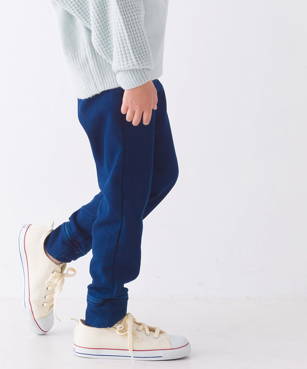 【OMNES】キッズ ストレッチ裏シャギー起毛ロングパンツ【7121-2087】