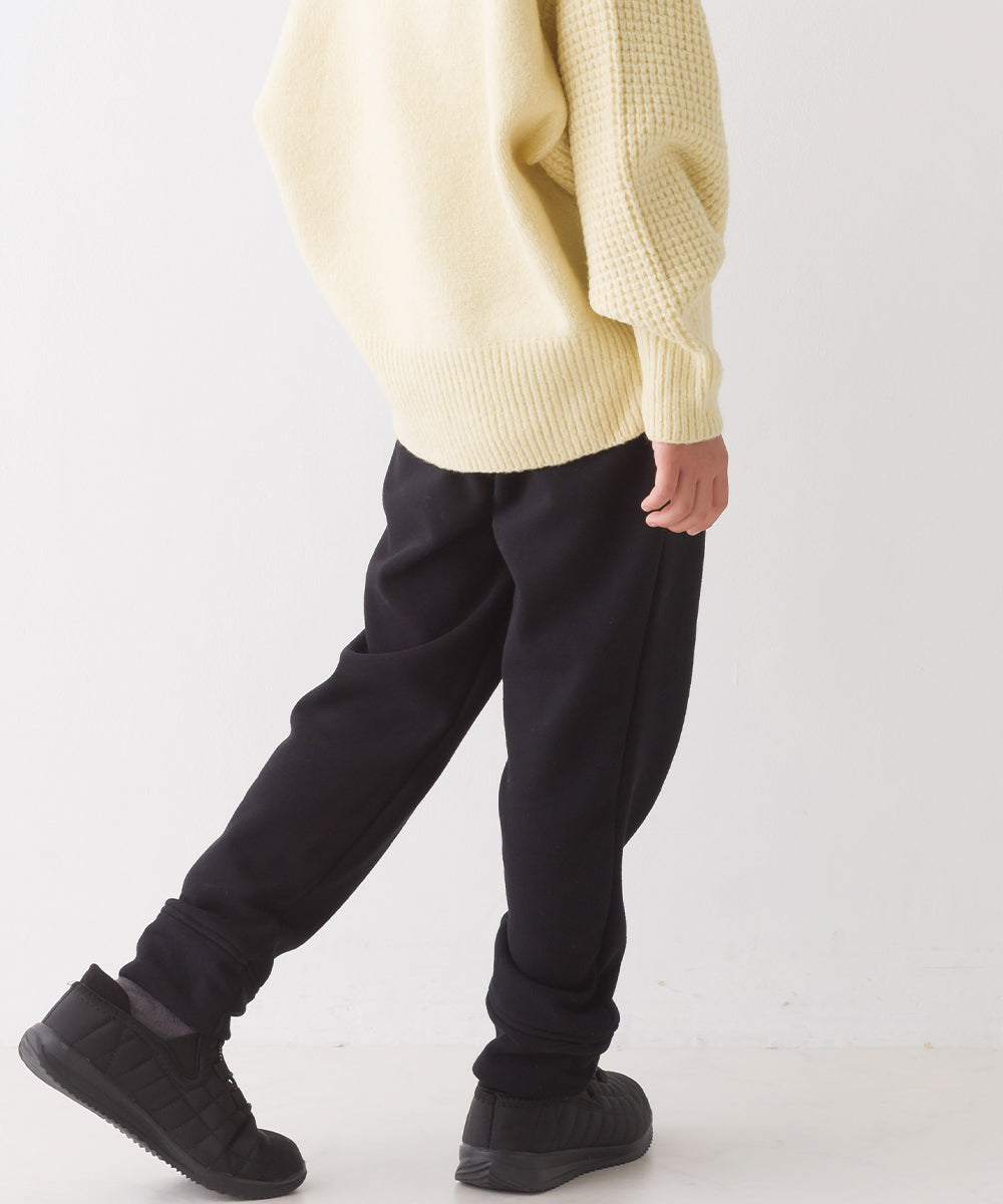 【OMNES】キッズ ストレッチ裏シャギー起毛ロングパンツ【7121-2087】