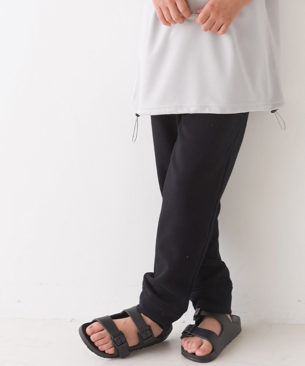 【OMNES】キッズ ストレッチ裏シャギー起毛ロングパンツ【7121-2087】