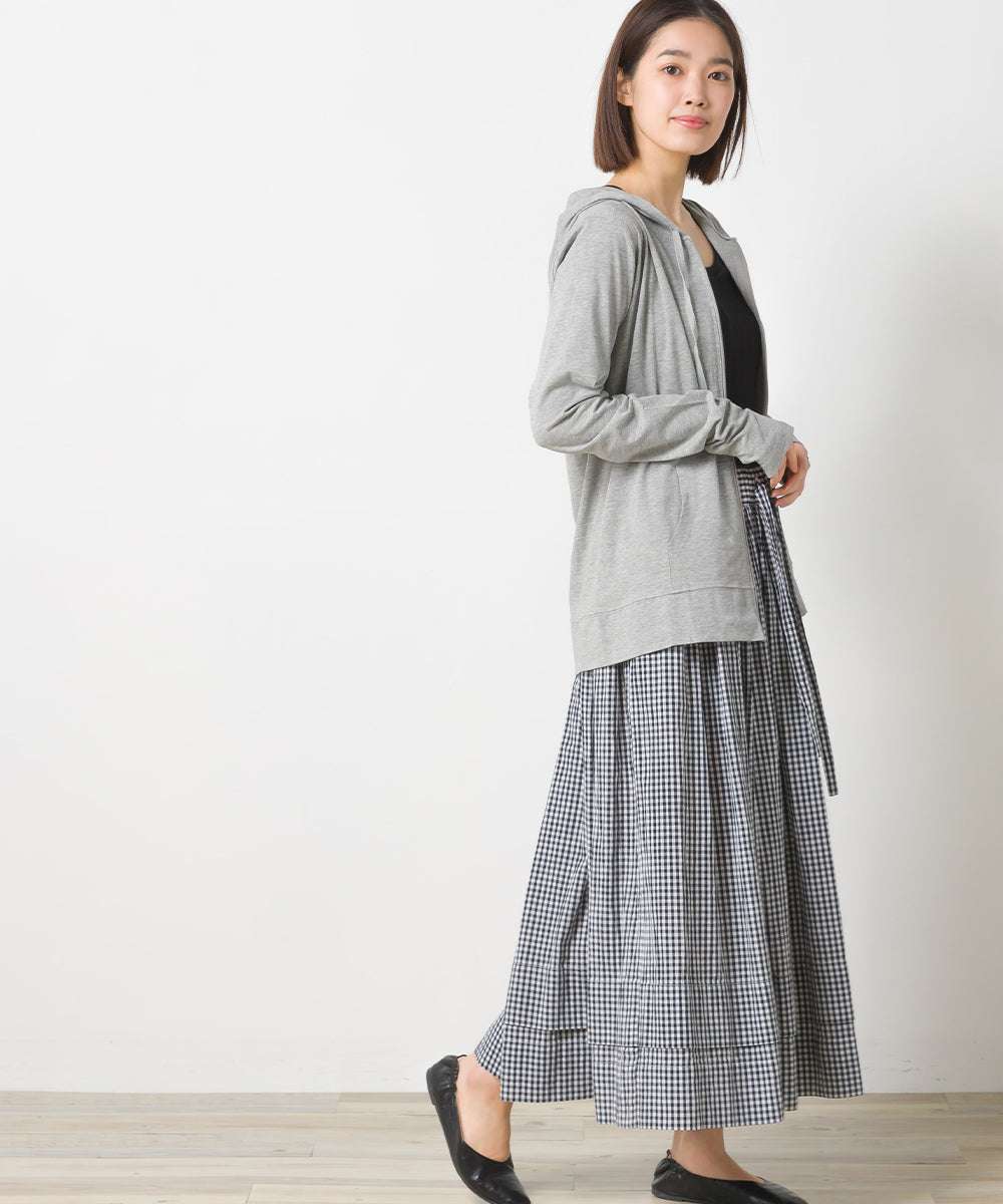 【OMNES】UVカット&ドライ加工 ジップパーカー【7121-5142】