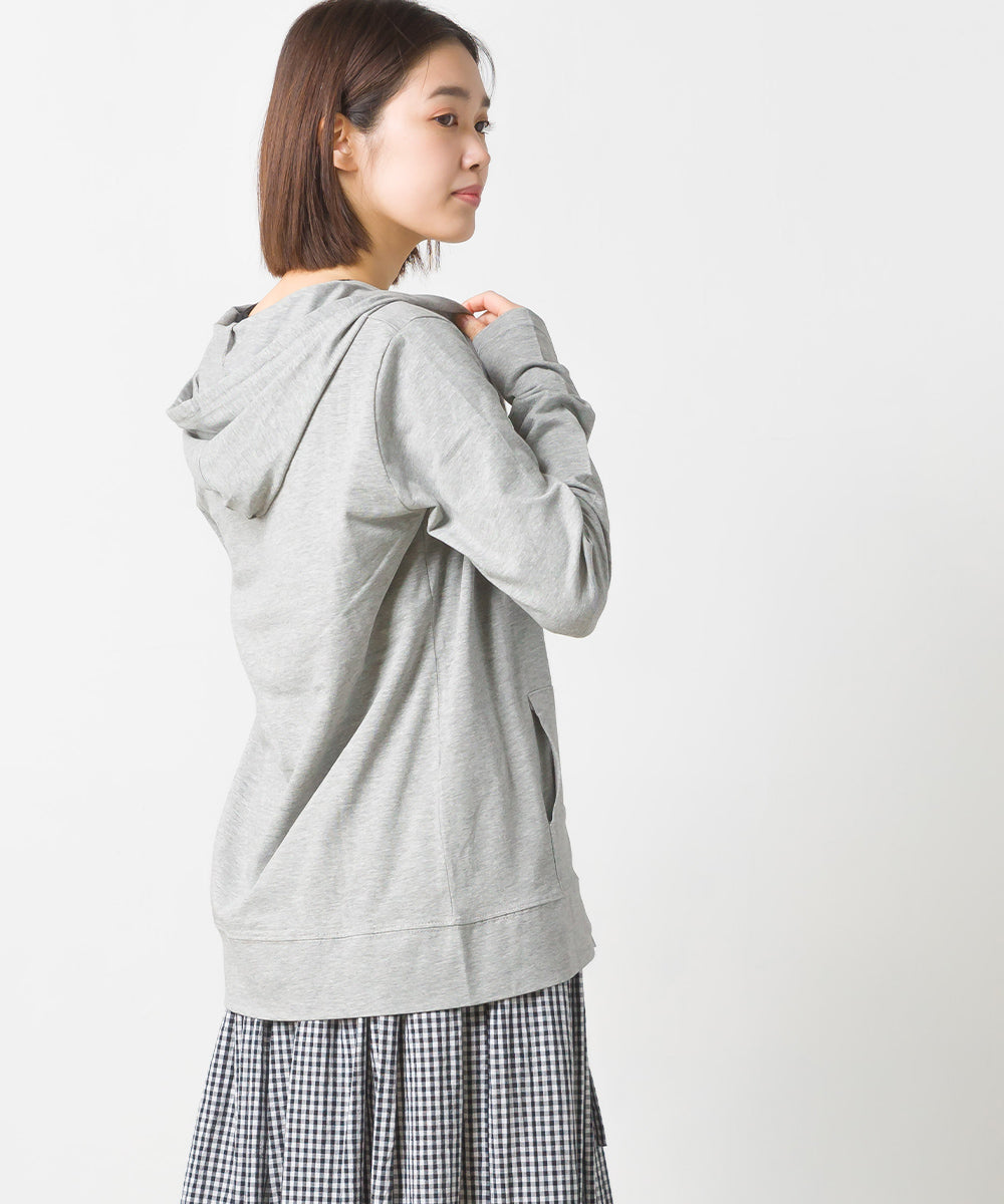 【OMNES】UVカット&ドライ加工 ジップパーカー【7121-5142】