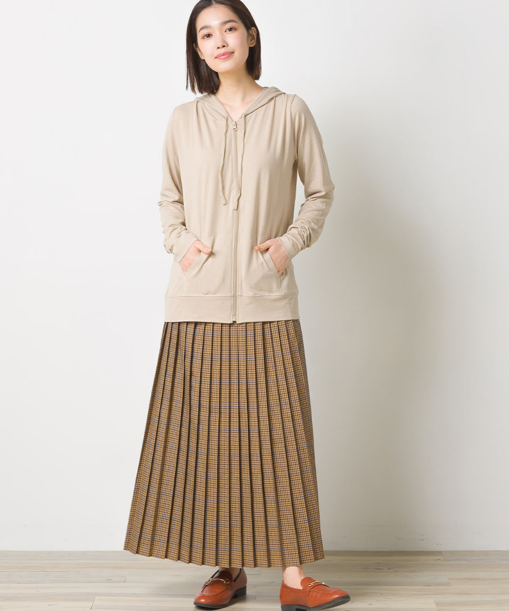 【OMNES】UVカット&ドライ加工 ジップパーカー【7121-5142】
