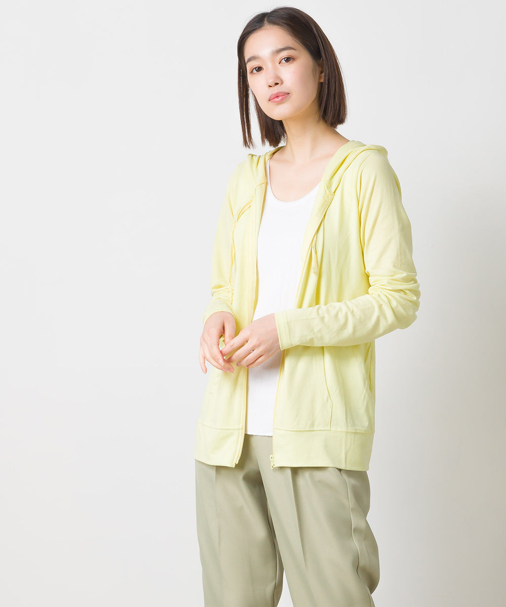 【OMNES】UVカット&ドライ加工 ジップパーカー【7121-5142】