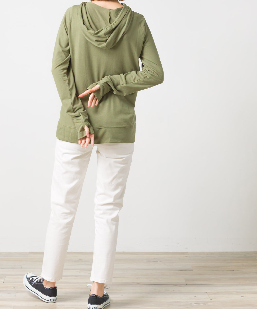 【OMNES】UVカット&ドライ加工 ジップパーカー【7121-5142】