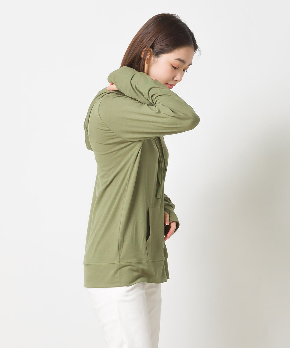 【OMNES】UVカット&ドライ加工 ジップパーカー【7121-5142】
