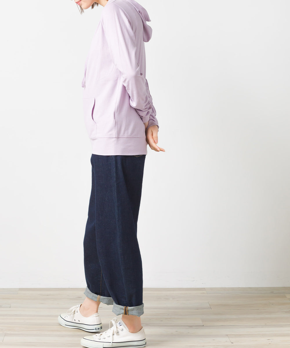 【OMNES】UVカット&ドライ加工 ジップパーカー【7121-5142】