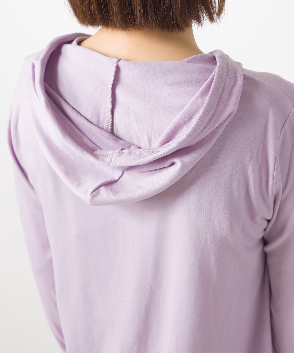 【OMNES】UVカット&ドライ加工 ジップパーカー【7121-5142】