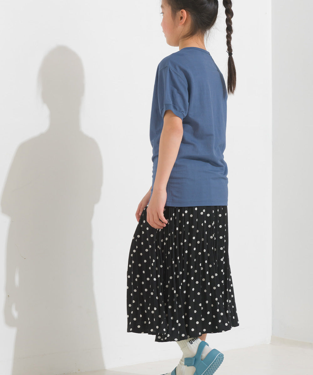 【OMNES Another Edition】キッズ 接触冷感レーヨンナイロンヘンリーネックTシャツ【7121-5191】