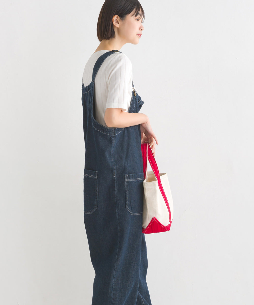 【OMNES Another Edition】汗染み防止リブロゴプリント半袖Tシャツ REUNION【7121-5197】