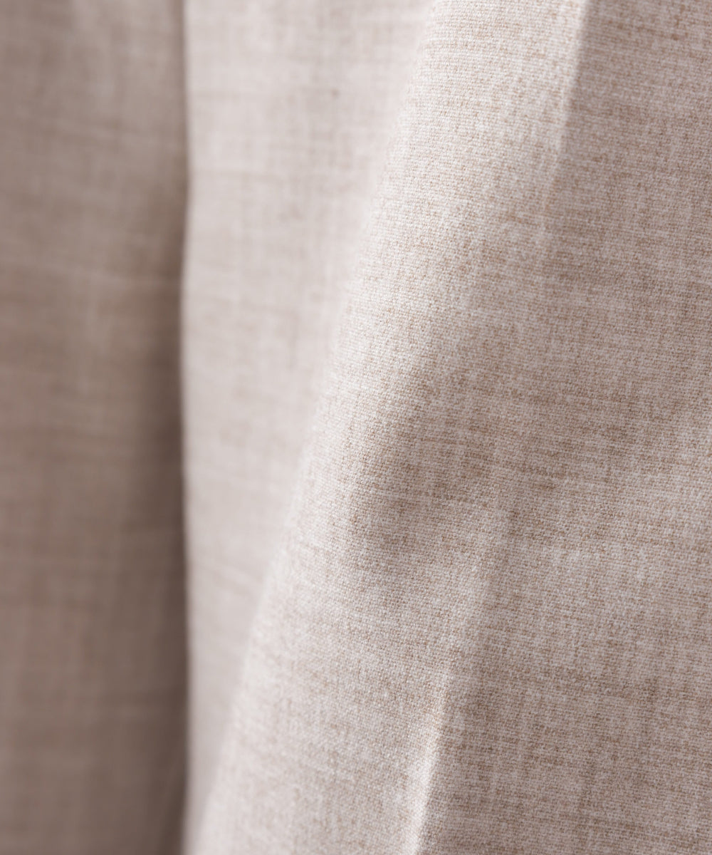 【OMNES】ストレッチ杢センタープレススラックスパンツ【7122-2099】