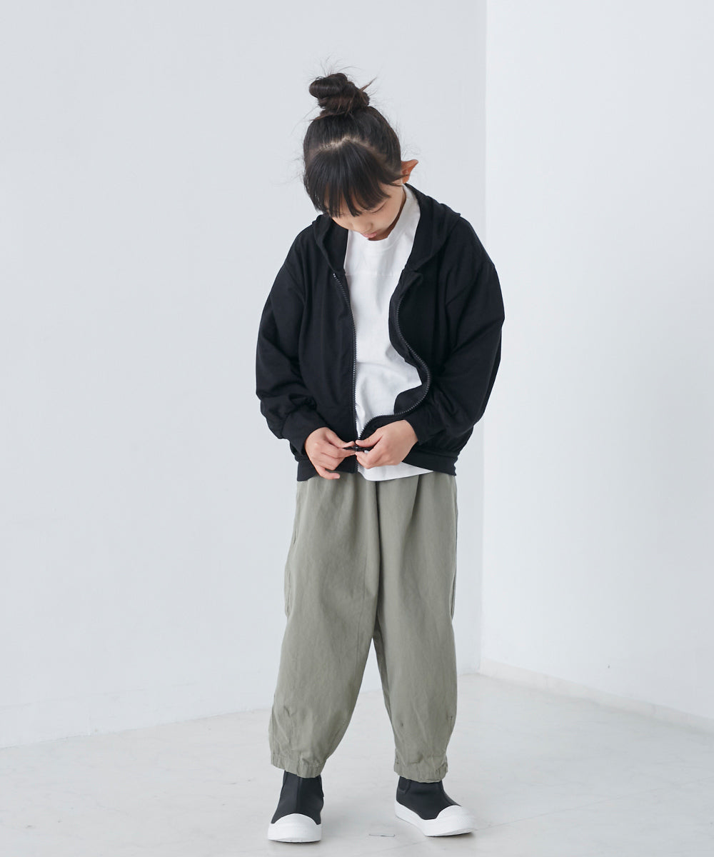 【OMNES】キッズ UVカット&ドライ加工 ジップパーカー【7122-5246】