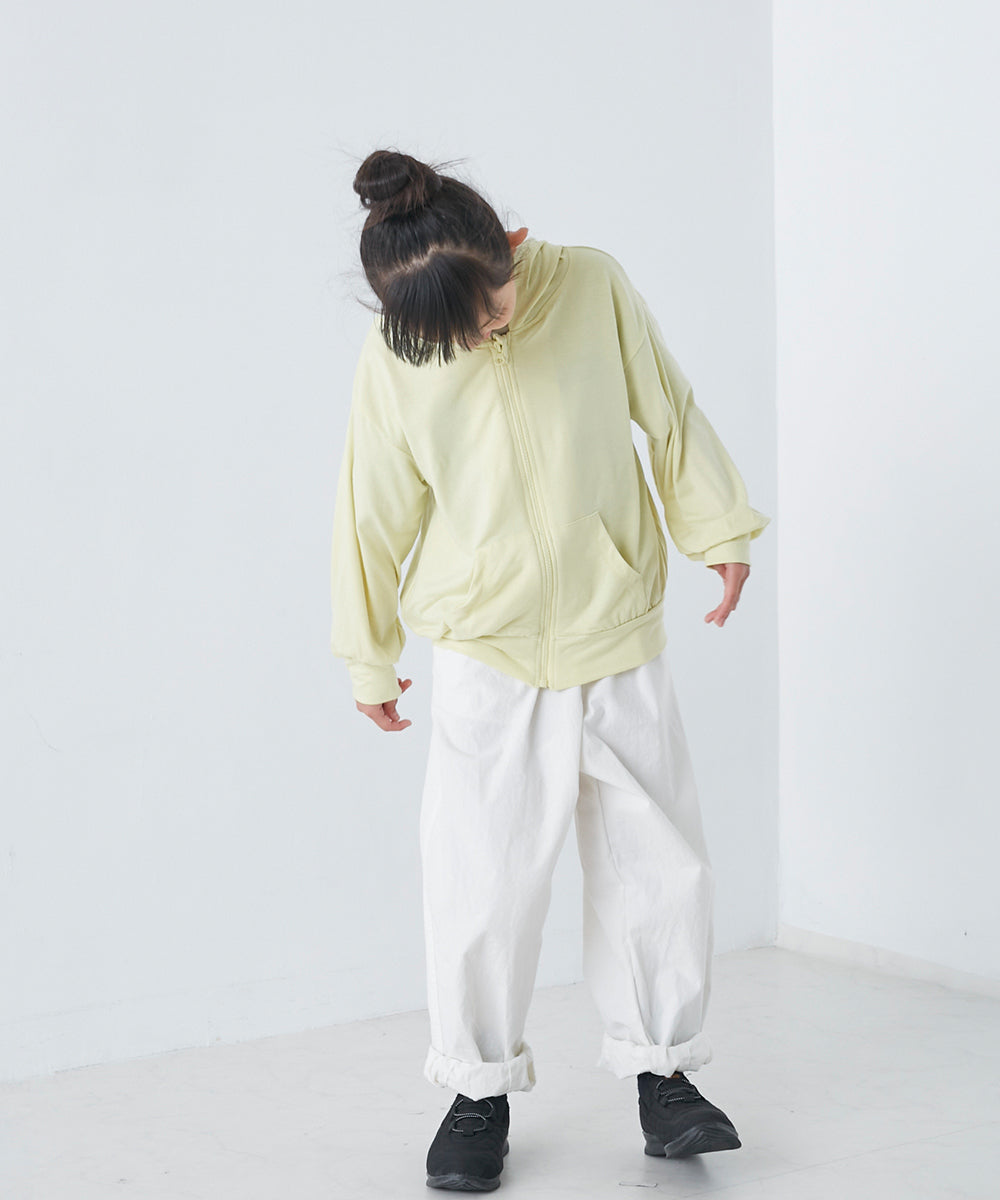 【OMNES】キッズ UVカット&ドライ加工 ジップパーカー【7122-5246】