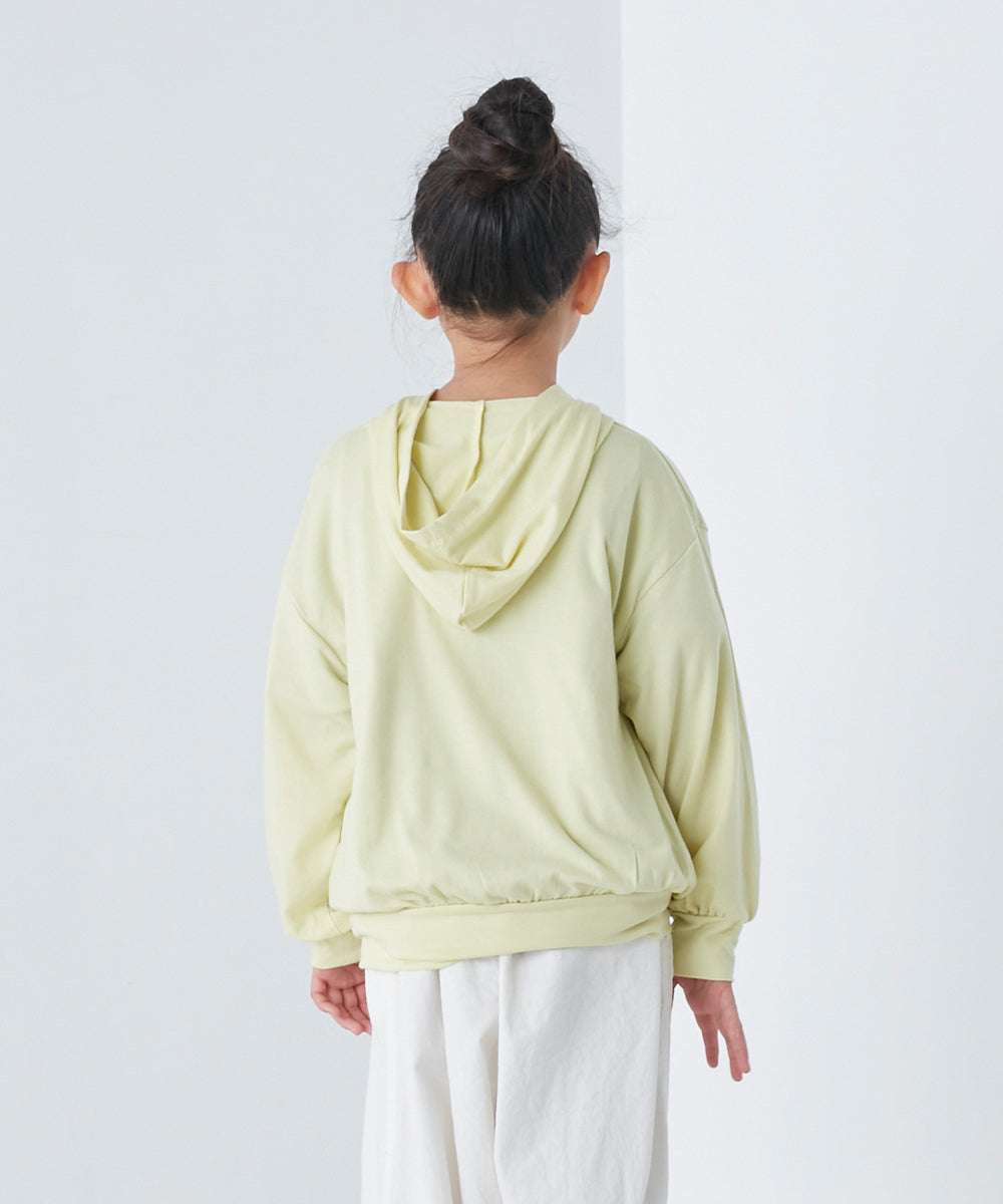 【OMNES】キッズ UVカット&ドライ加工 ジップパーカー【7122-5246】
