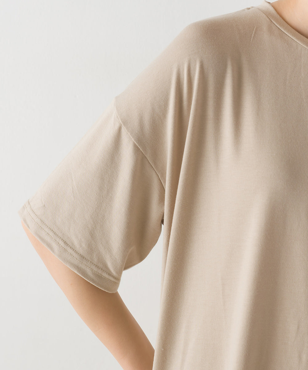 【OMNES】UVカット&ドライ加工 ポケット付き半袖Tシャツ【7122-5249】