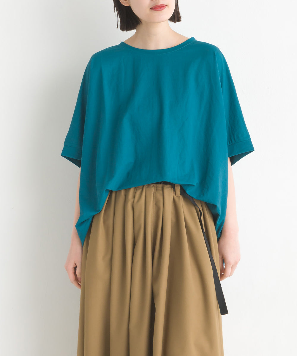 【OMNES】接触冷感レーヨンナイロンBIGシルエットプルオーバー 半袖 Tシャツ【7122-5278】