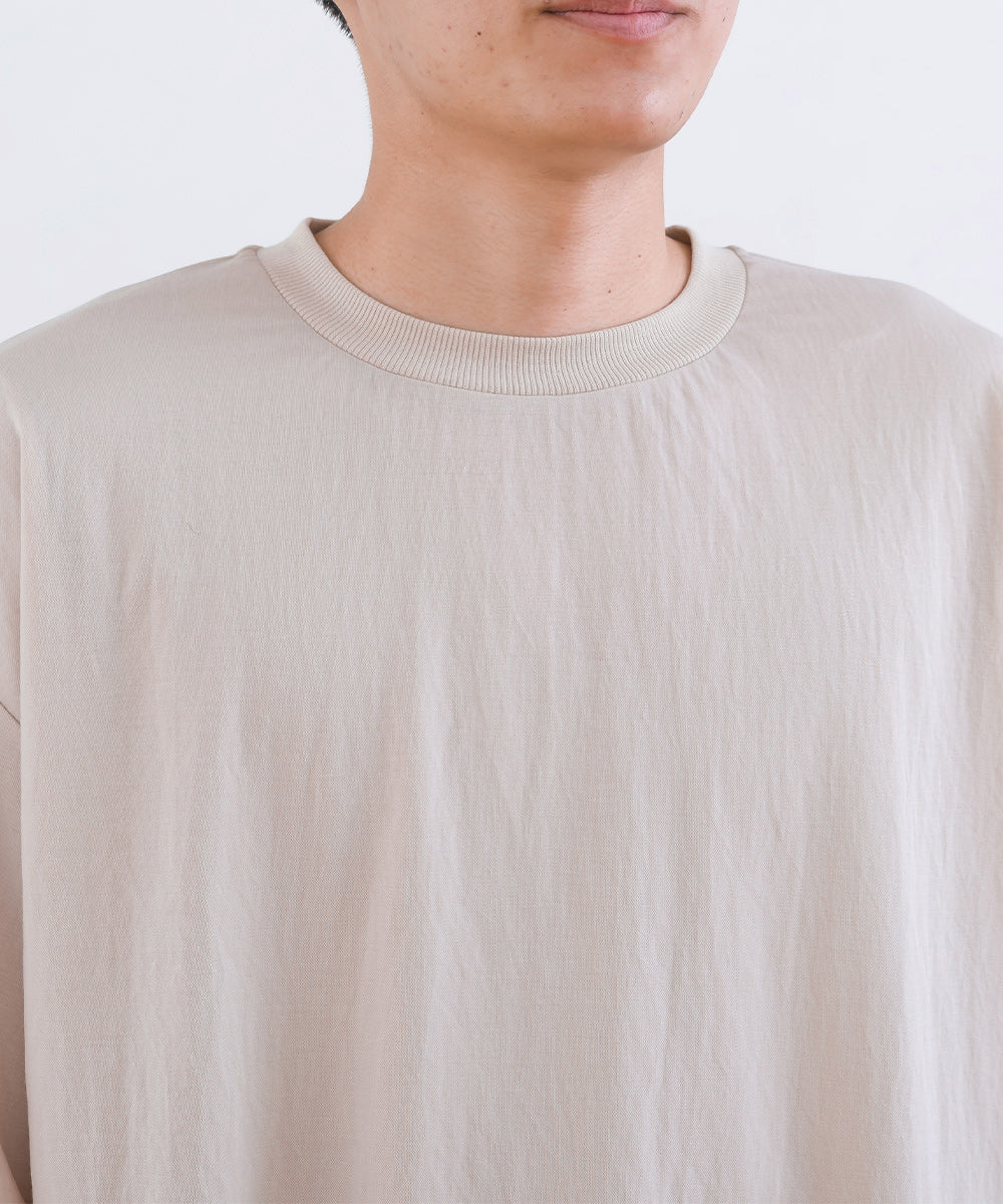 【OMNES】メンズ 接触冷感レーヨンナイロンサイドポケットTシャツ【7122-5280】