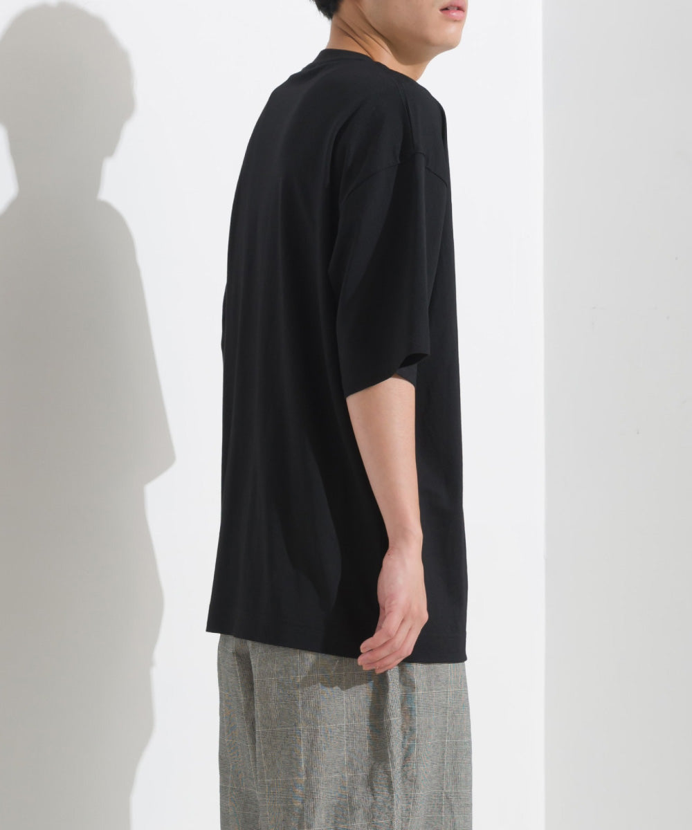 【OMNES】メンズ 接触冷感レーヨンナイロンサイドポケットTシャツ【7122-5280】