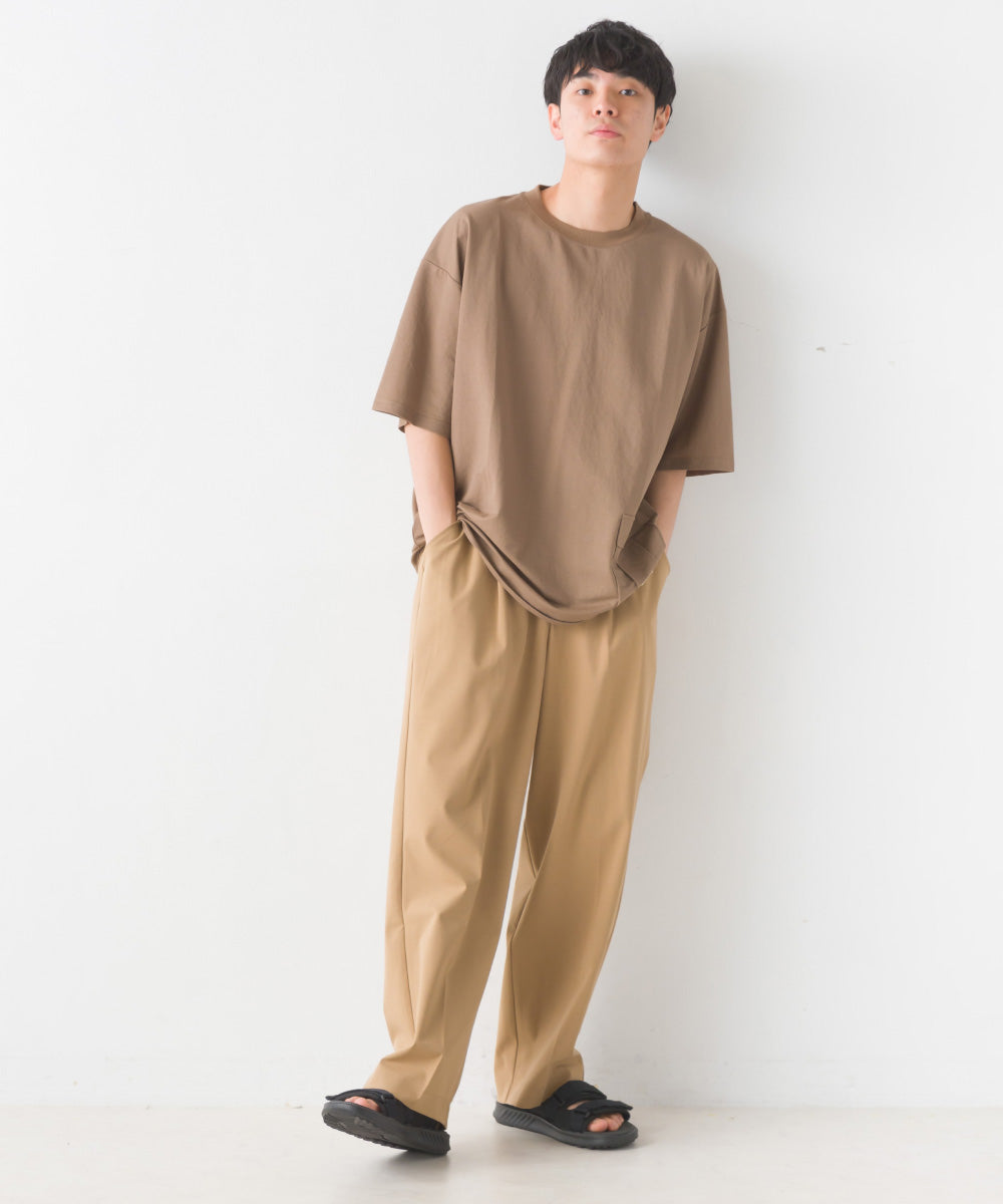【OMNES】メンズ 接触冷感レーヨンナイロンサイドポケットTシャツ【7122-5280】
