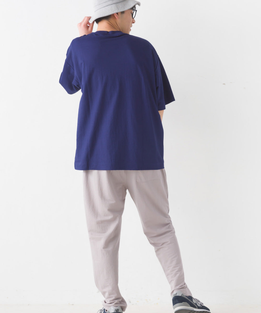 【OMNES】メンズ 接触冷感レーヨンナイロンサイドポケットTシャツ【7122-5280】