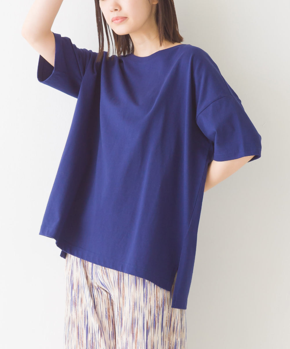 【OMNES】超撥水加工 ワイド半袖Tシャツ【7122-5299】
