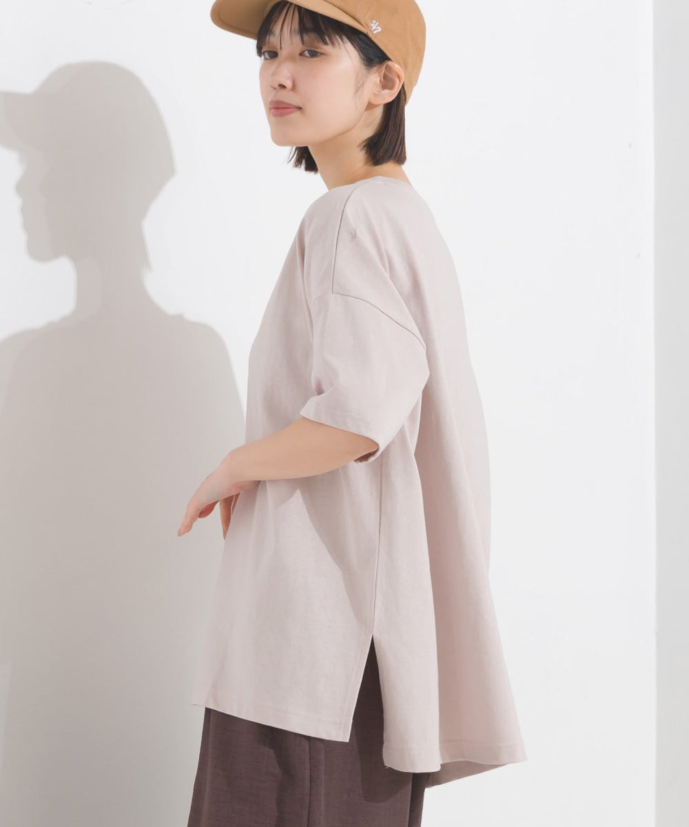 【OMNES】超撥水加工 ワイド半袖Tシャツ【7122-5299】