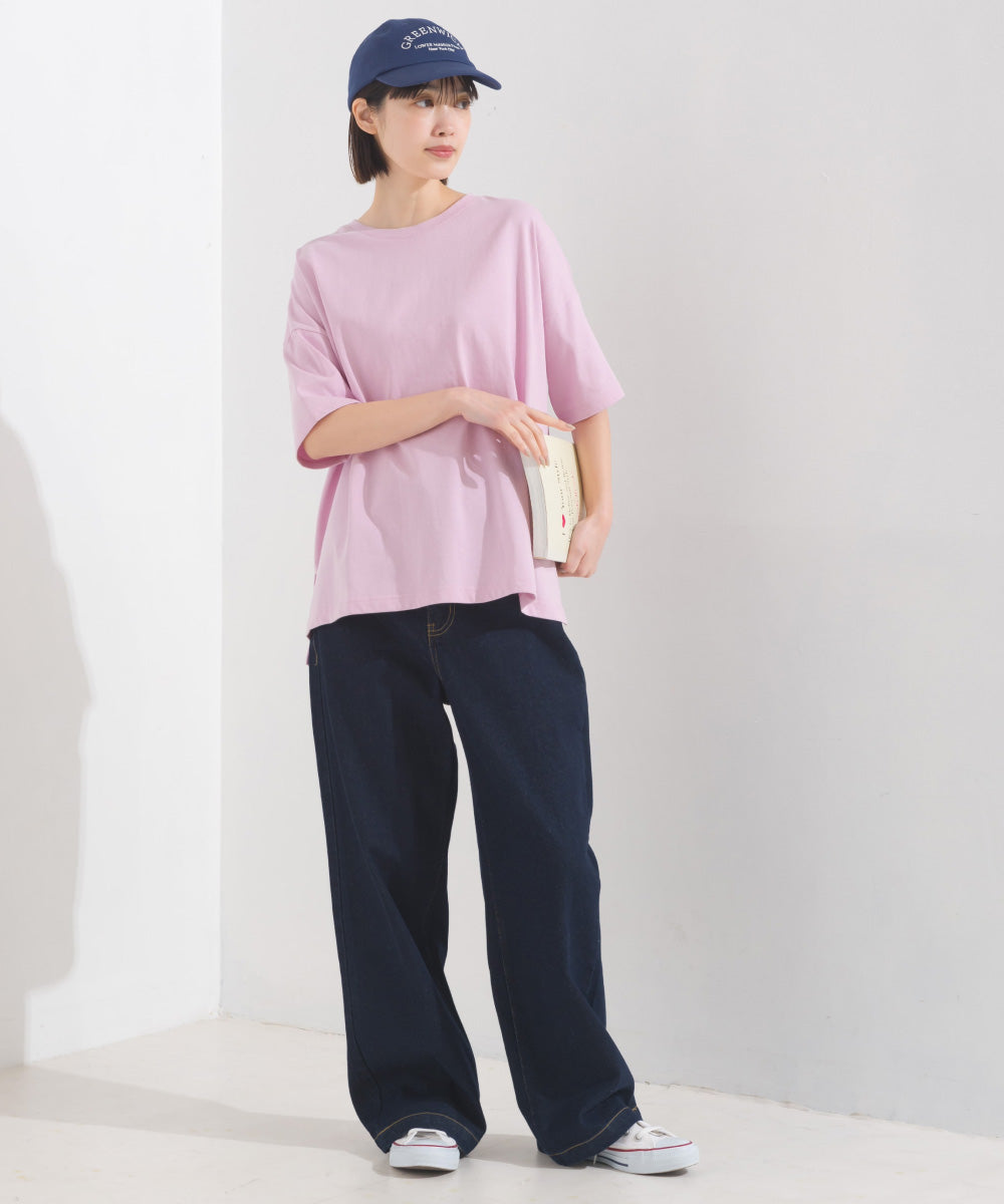 【OMNES】超撥水加工 ワイド半袖Tシャツ【7122-5299】