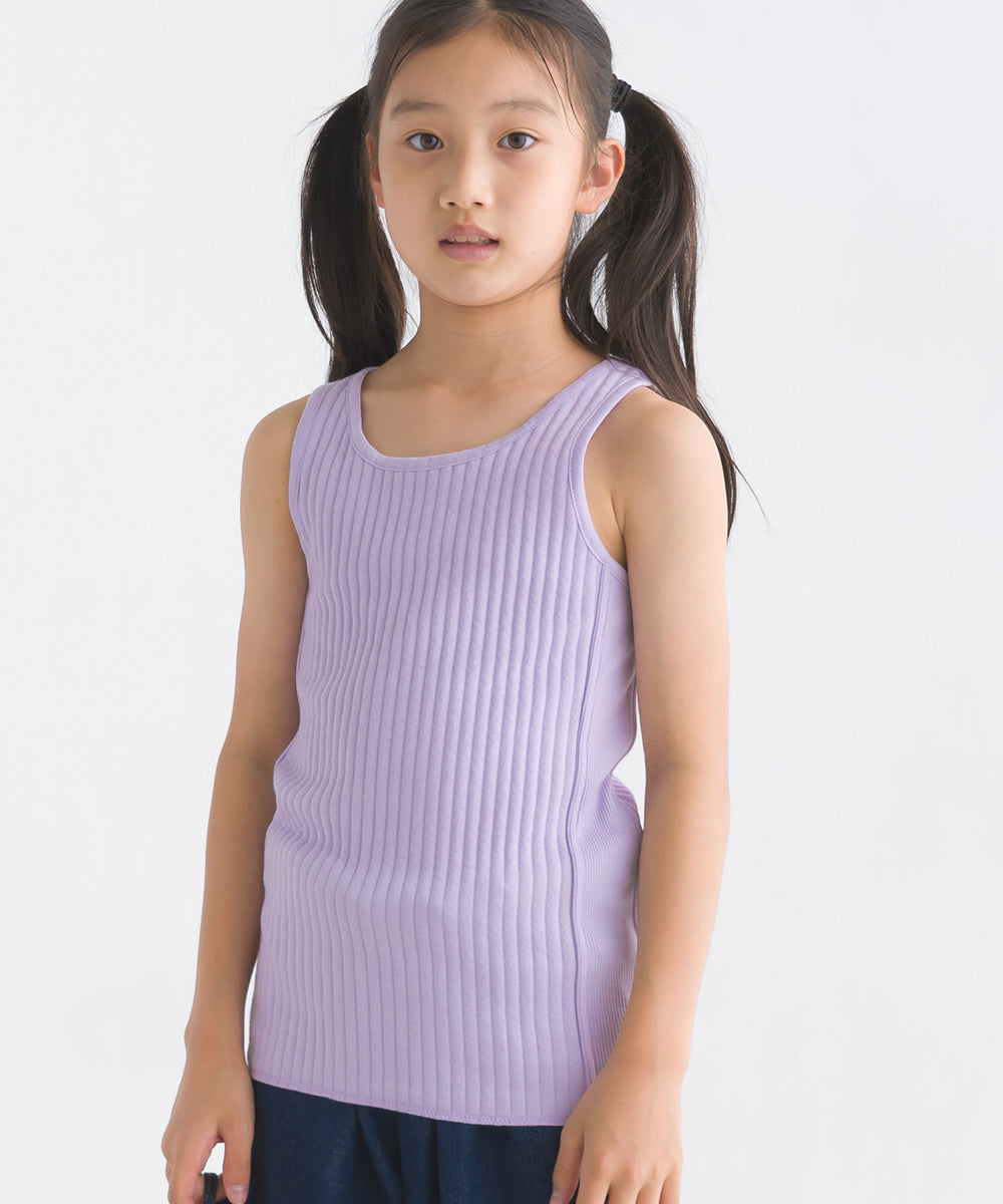 【OMNES】キッズラインキルトあったかタンクトップ【7122-5328】