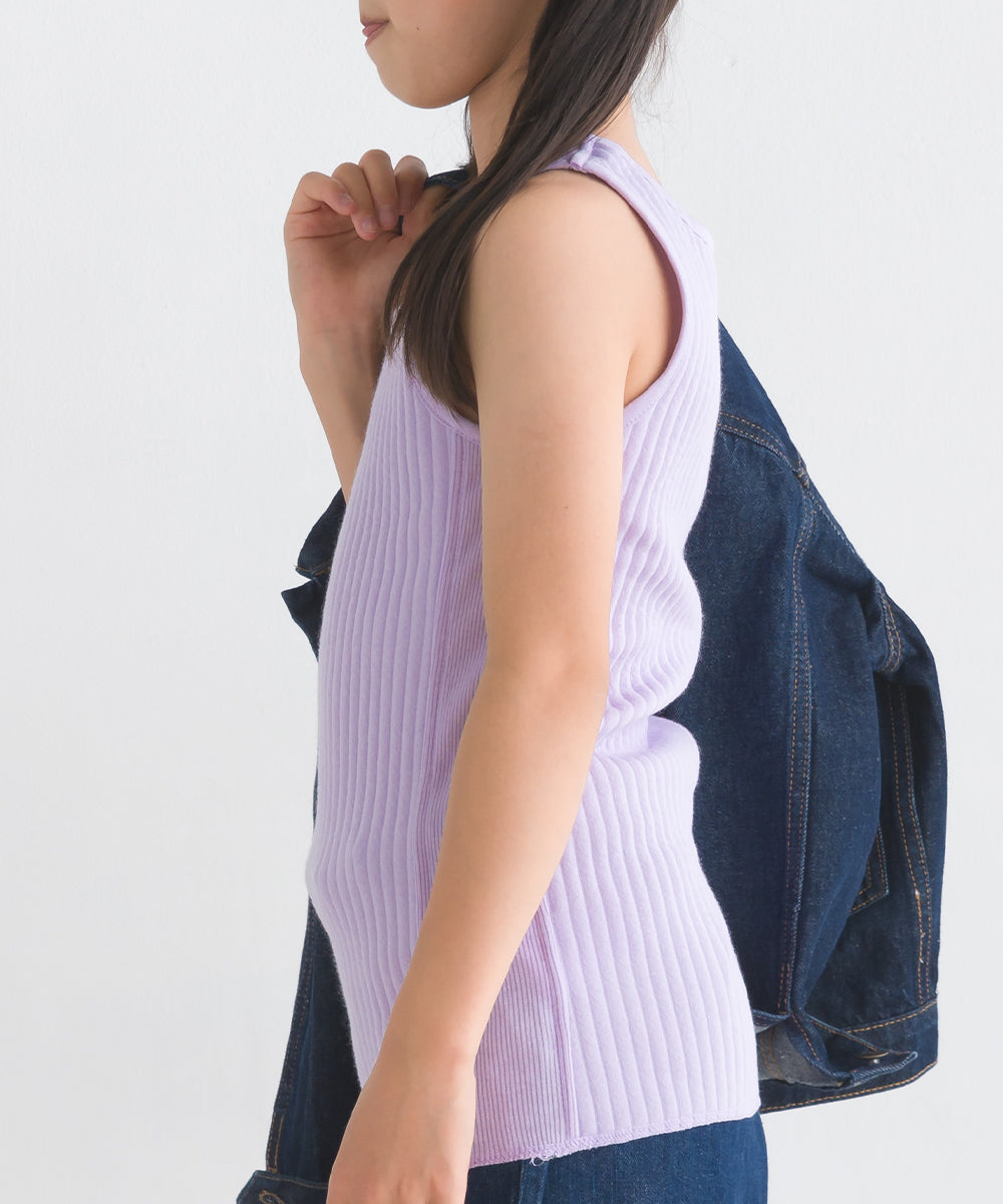【OMNES】キッズラインキルトあったかタンクトップ【7122-5328】