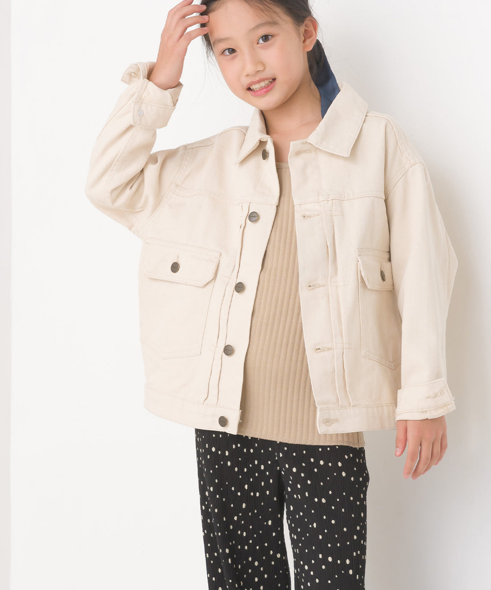 【OMNES】キッズラインキルトあったかタンクトップ【7122-5328】